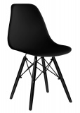 Krzesło PARIS BLACK DSW czarny